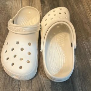 White Crocs